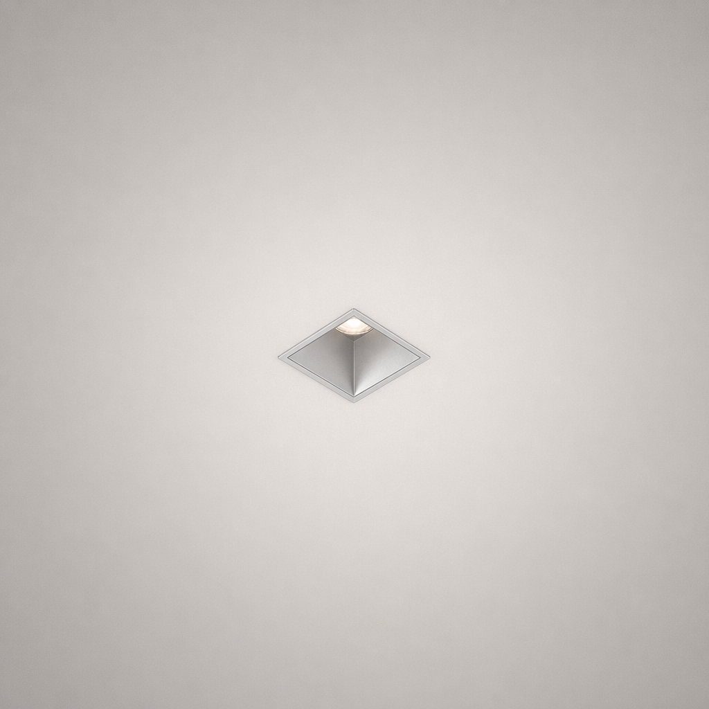 Recessed Ceiling Spotlights - ECO PRIME 1434 - IP65 Square Recessed Spotlights - 5W