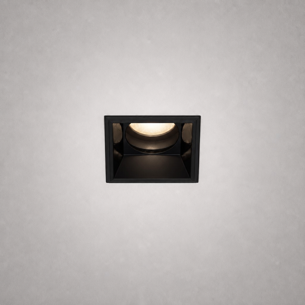 Spot Encastrés de Plafond - MAXI PRIME 1478 - Spot encastré carré orientable 7W pour intérieur - IP20