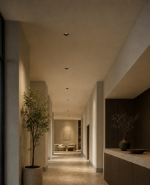 Recessed Ceiling Lights - FORT PRIME 1517 - Square Waterproof Recessed Light for Kitchen - IP54 - 7W