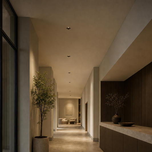 Spot Encastrés de Plafond - FORT PRIME 1517 - Spot encastré carré étanche pour cuisine - IP54 - 7W