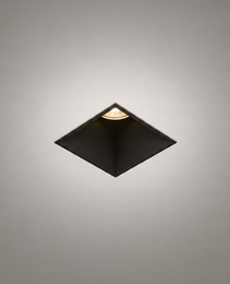 Recessed Ceiling Lights - FORT PRIME 1517 - Square Waterproof Recessed Light for Kitchen - IP54 - 7W