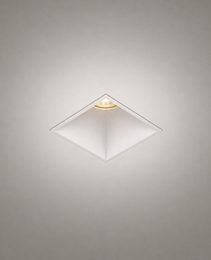 Recessed Ceiling Lights - FORT PRIME 1517 - Square Waterproof Recessed Light for Kitchen - IP54 - 7W