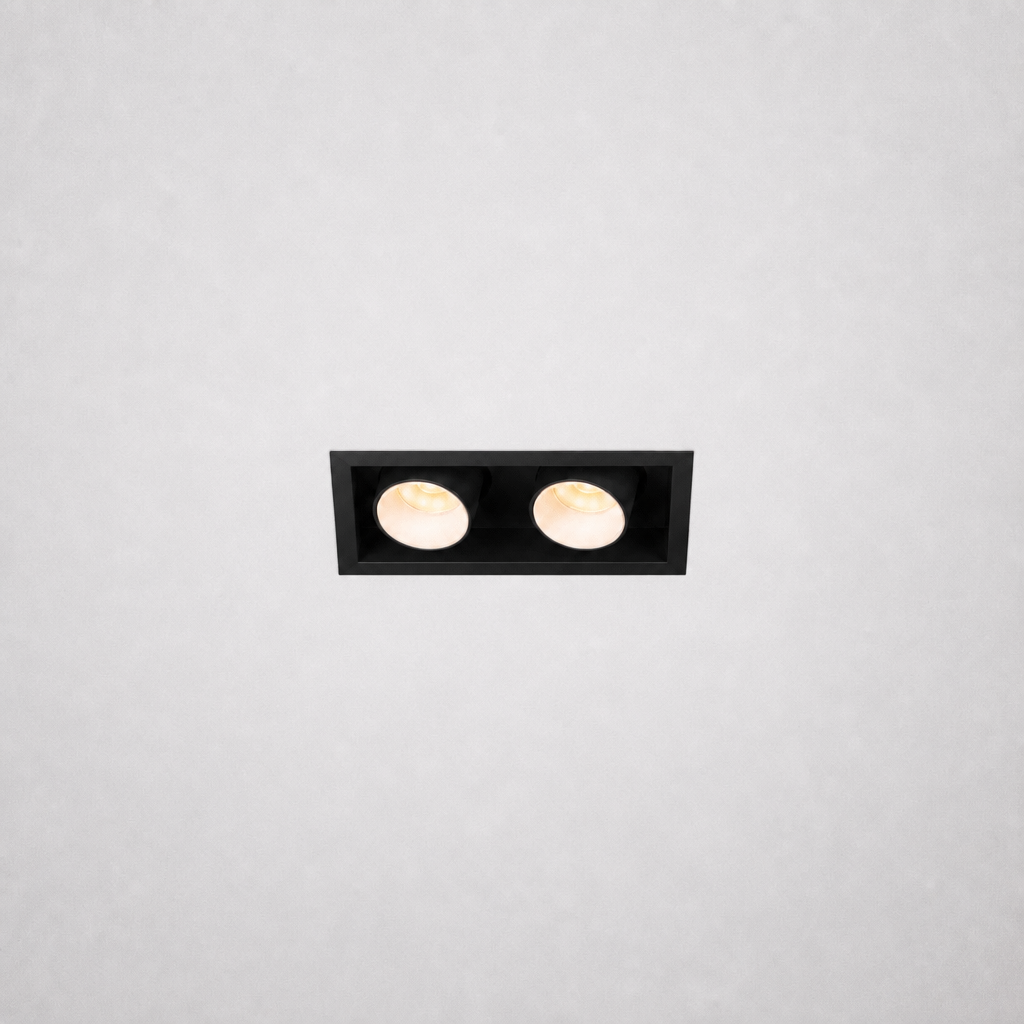 Recessed Ceiling Lights - ROBO PRIME 1559 - Double, adjustable, dimmable, LED recessed spotlight - IP20 - 3*5W