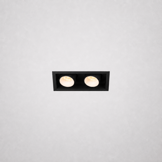 Spot Encastrés de Plafond - ROBO PRIME 1559 - Spot encastré double, réglable, à intensité variable, LED - IP20 - 3*5W