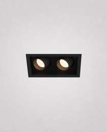 Spot Encastrés de Plafond - ROBO PRIME 1562 - Spot encastré carré à LED à intensité variable - IP20 - 3*7W
