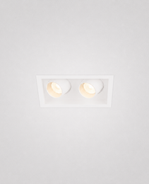 Spot Encastrés de Plafond - ROBO PRIME 1562 - Spot encastré carré à LED à intensité variable - IP20 - 3*7W