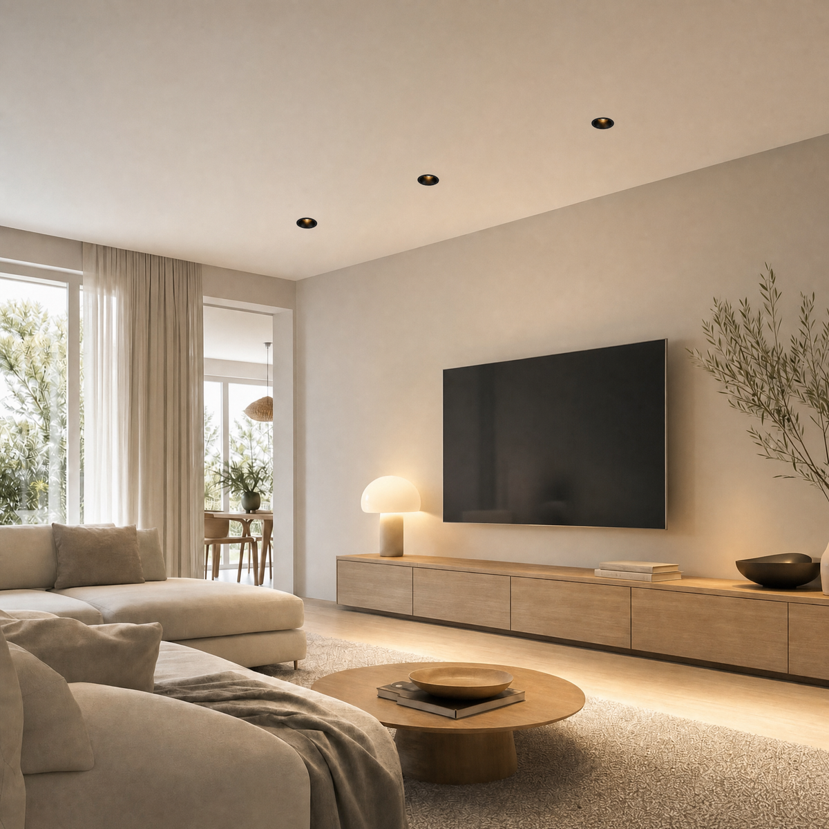 Spot Encastrés de Plafond - MOON PRIME 1833 - Spot encastré anti-éblouissement - IP20 - 10W/13W