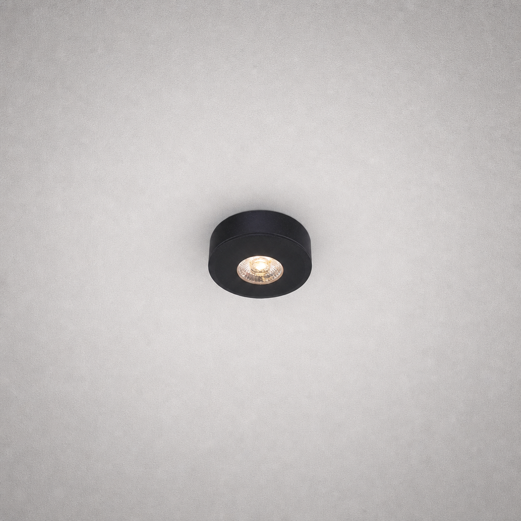 Surface-mounted Luminaires - DOT PRIME 0129 - Mini surface-mounted recessed spotlight for furniture - IP44 - 3W
