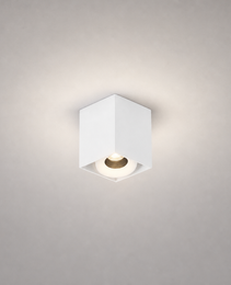 Luminaires en Saillie - ROLL PRIME 0151 - Plafonnier carré Spot orientable - IP20