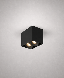 Luminaires en Saillie - ROLL PRIME 0164 - Plafonnier carré Spot orientable - IP20