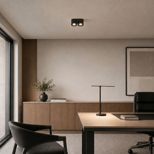 Luminaires en Saillie - ROLL PRIME 0220 - Projecteur à double tête - IP20