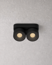 Luminaires en Saillie - ROLL PRIME 0220 - Projecteur à double tête - IP20