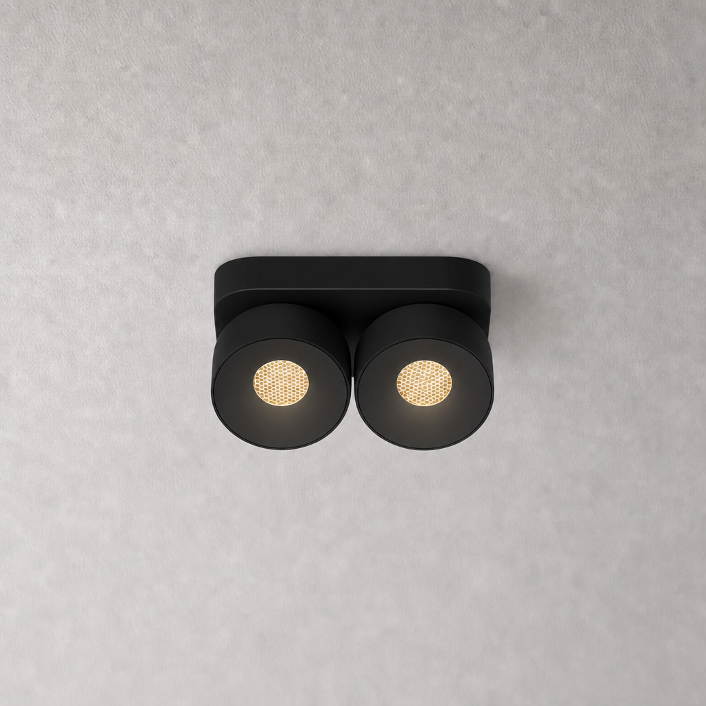 Luminaires en Saillie - ROLL PRIME 0220 - Projecteur à double tête - IP20