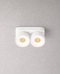 Luminaires en Saillie - ROLL PRIME 0220 - Projecteur à double tête - IP20