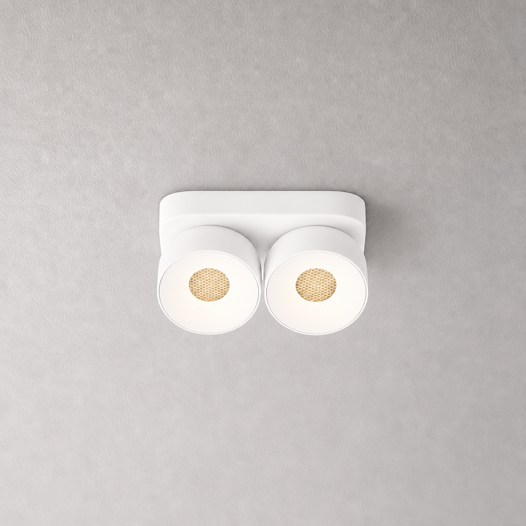 Luminaires en Saillie - ROLL PRIME 0220 - Projecteur à double tête - IP20