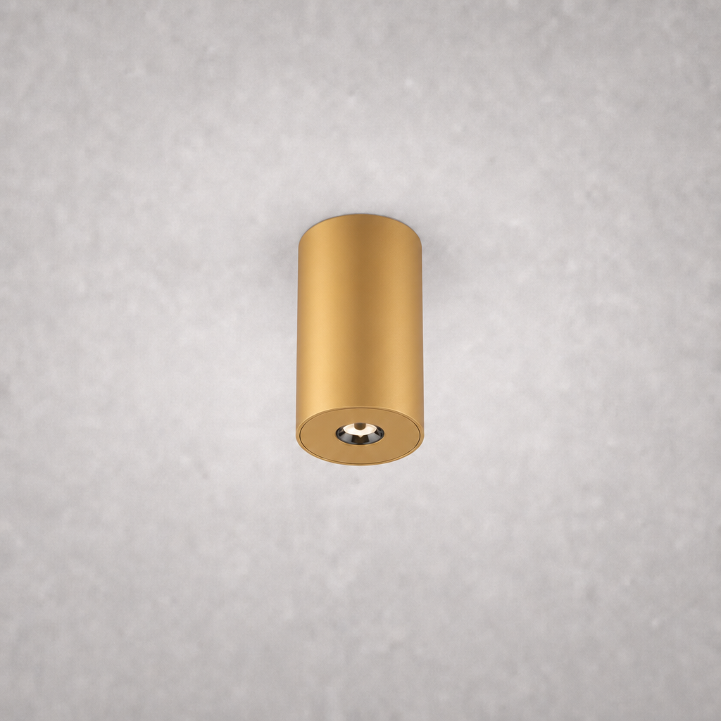 Surface-Mounted Luminaires - ROLL PRIME 0271 - 5W Anti-Glare Cylindrical Recessed Spot - IP20