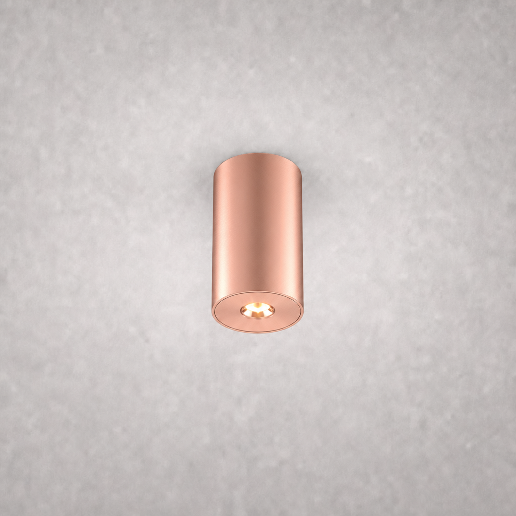 Surface-Mounted Luminaires - ROLL PRIME 0271 - 5W Anti-Glare Cylindrical Recessed Spot - IP20