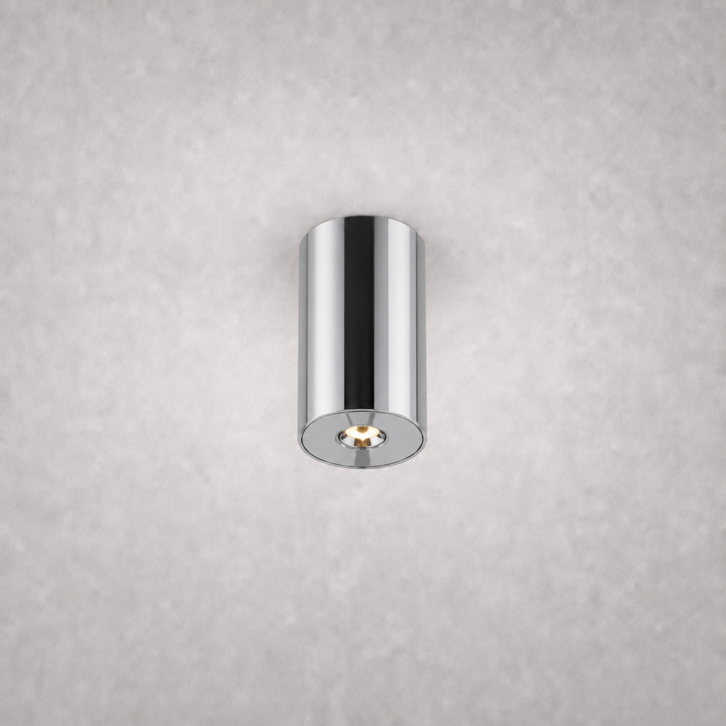 Surface-Mounted Luminaires - ROLL PRIME 0271 - 5W Anti-Glare Cylindrical Recessed Spot - IP20