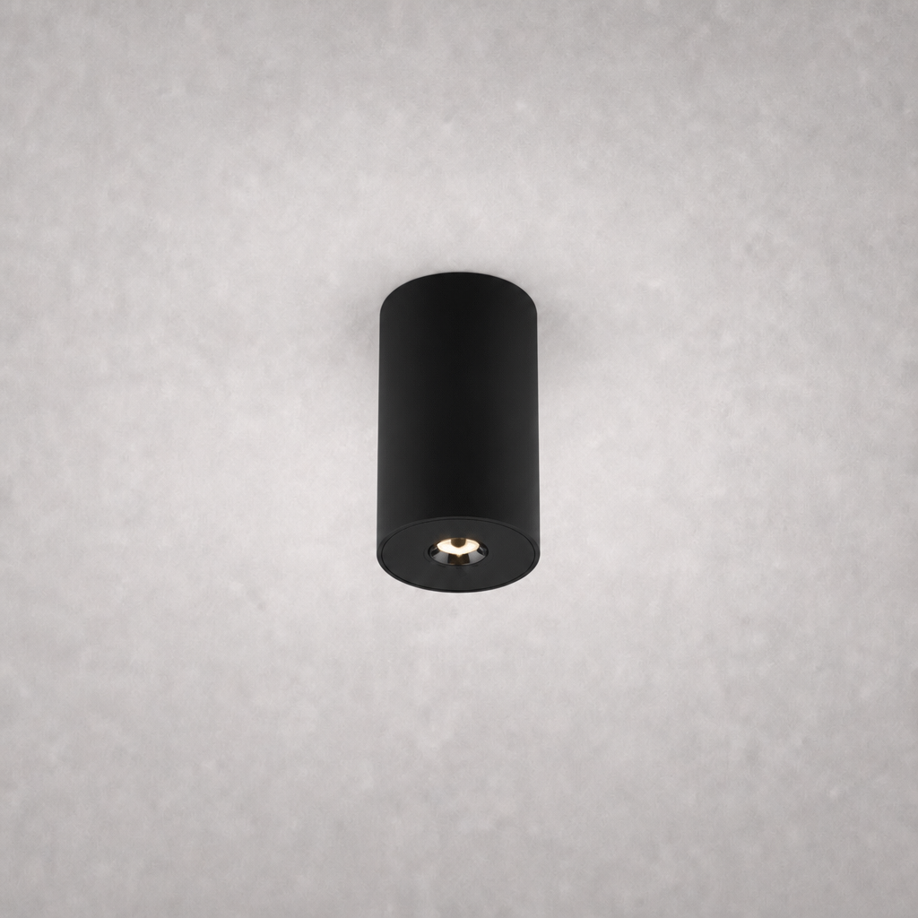 Surface-Mounted Luminaires - ROLL PRIME 0271 - 5W Anti-Glare Cylindrical Recessed Spot - IP20
