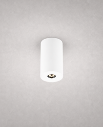 Surface-Mounted Luminaires - ROLL PRIME 0271 - 5W Anti-Glare Cylindrical Recessed Spot - IP20