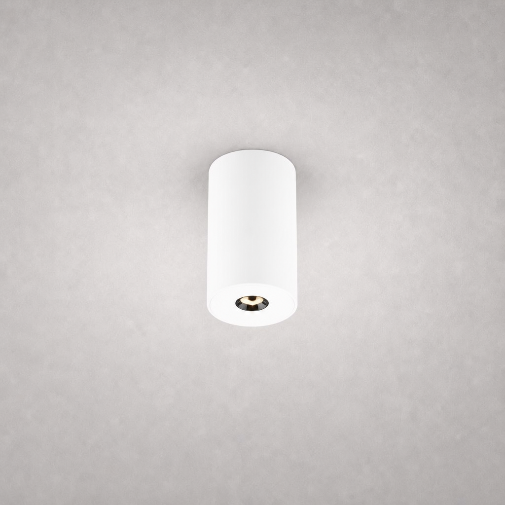 Surface-Mounted Luminaires - ROLL PRIME 0271 - 5W Anti-Glare Cylindrical Recessed Spot - IP20