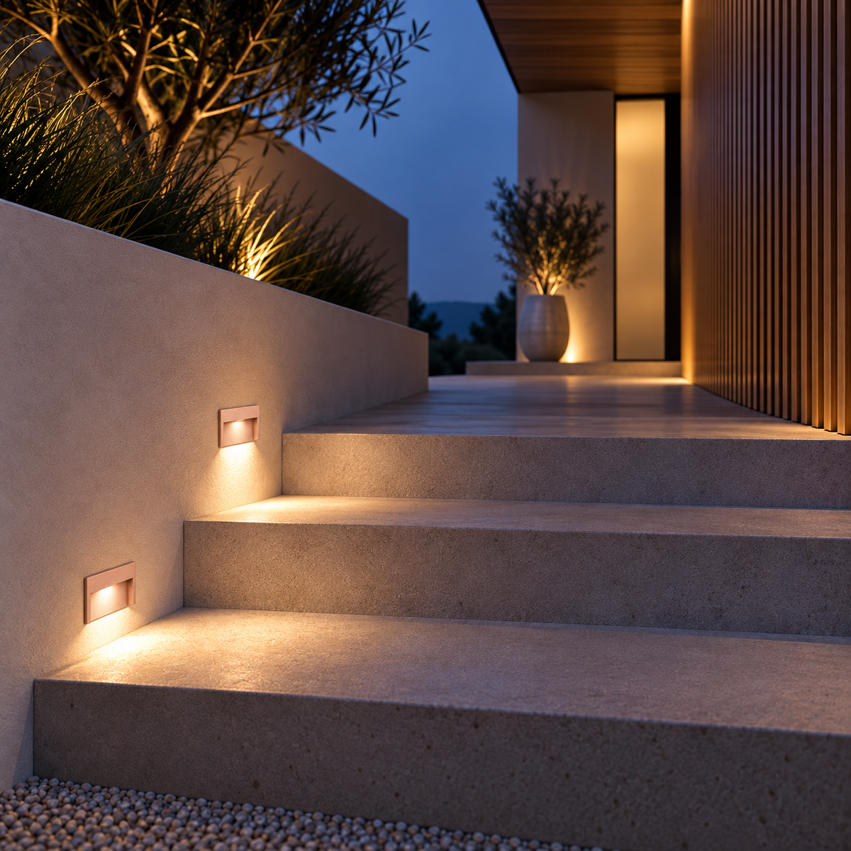 Balisages (Step Light) - PRIME 0045 - Éclairage d'escalier STAR - IP65 - 5W