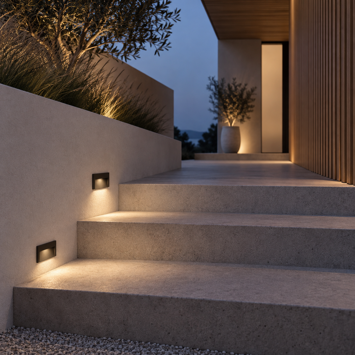 Balisages (Step Light) - PRIME 0045 - Éclairage d'escalier STAR - IP65 - 5W