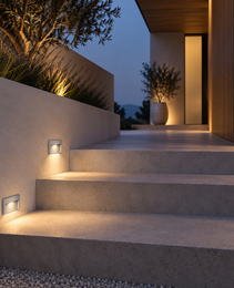Balisages (Step Light) - PRIME 0045 - Éclairage d'escalier STAR - IP65 - 5W