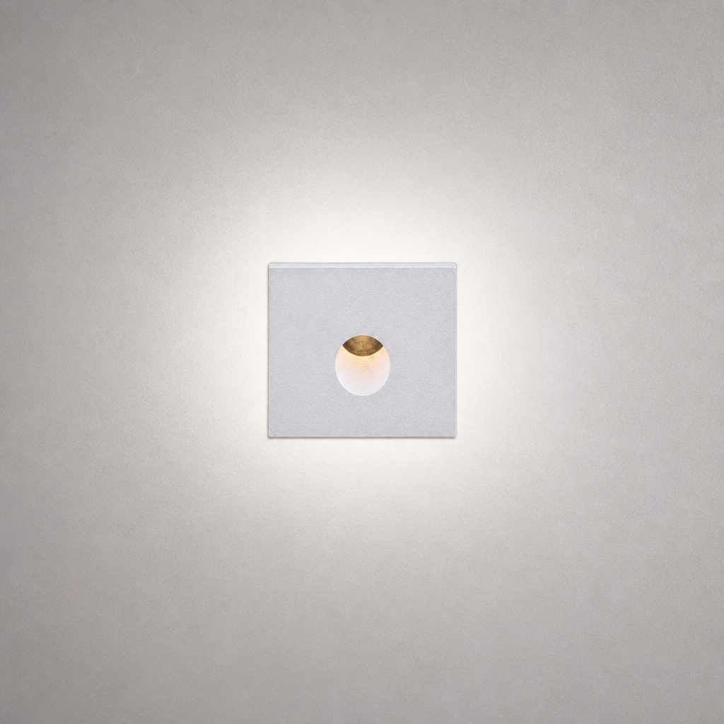 Balisages (Step Light) - STAR PRIME 1215 - Applique murale encastrée - IP65