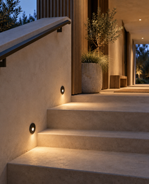 Step Lights - STAR PRIME 1216 - Recessed stair wall lights - IP65