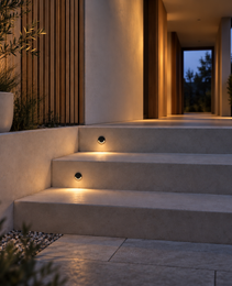 Balisages (Step Light) - STAR PRIME 1699 - Appliques encastrées pour escalier 1W/2W - IP65