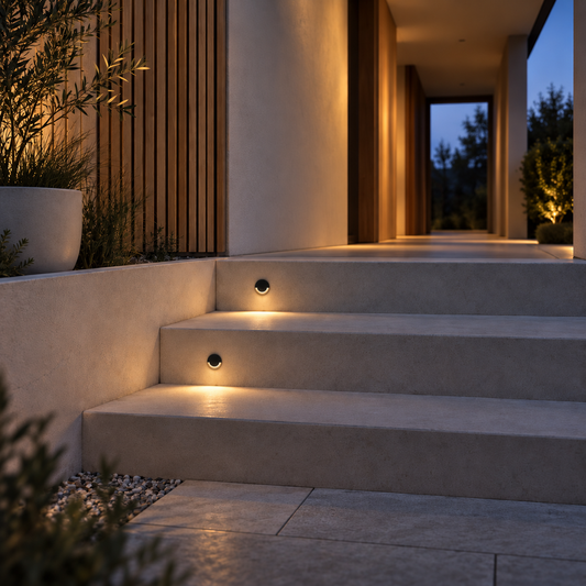 Balisages (Step Light) - STAR PRIME 1699 - Appliques encastrées pour escalier 1W/2W - IP65