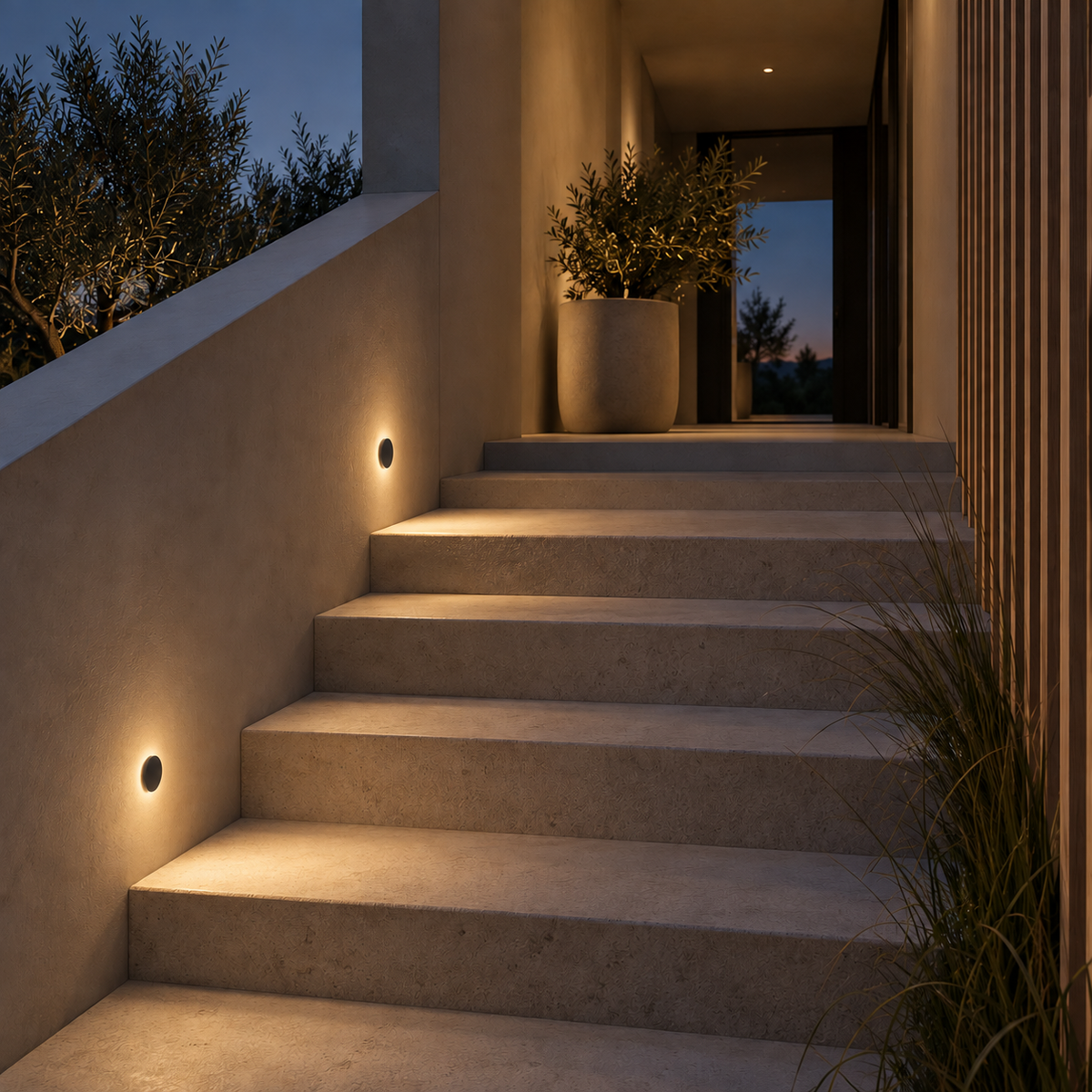 Step Lighting (Step Light) - STAR PRIME 1713 - Low Voltage Stair Lighting - IP67
