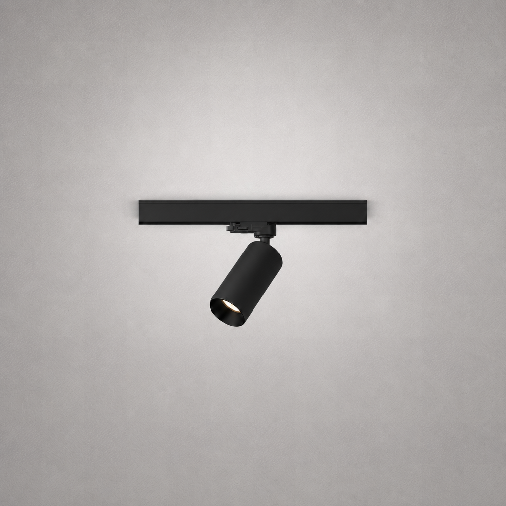 Track Lighting - TOUR PRIME 0147 - Modern Black LED Track Spotlight - IP20