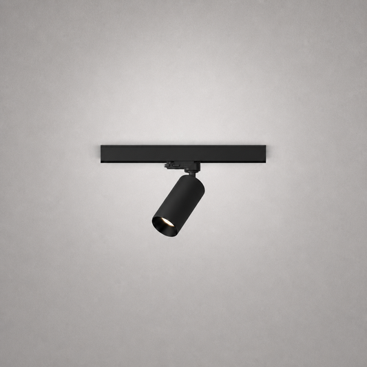 Éclairage sur Rails - TOUR PRIME 0147 - Projecteur sur rail LED moderne noir - IP20