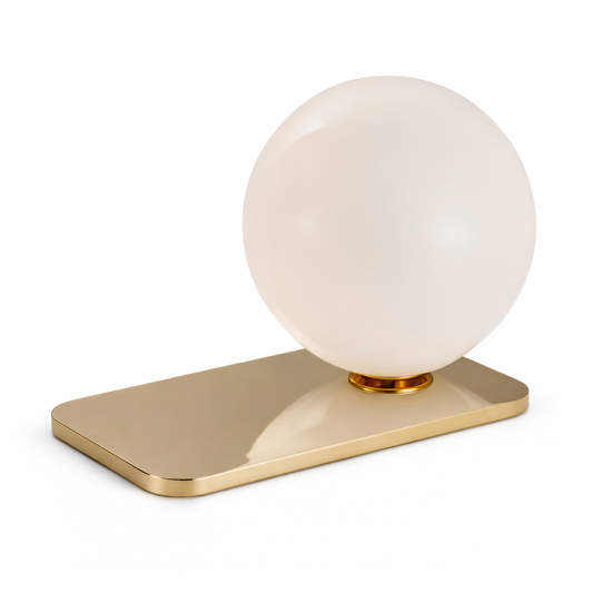 AURA 2108 Sphère Dorée – Élégance et  Lumière Sculptée