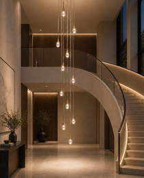 Grand Lustre - AQUA LUSTRE - IP20 - Sur mesure