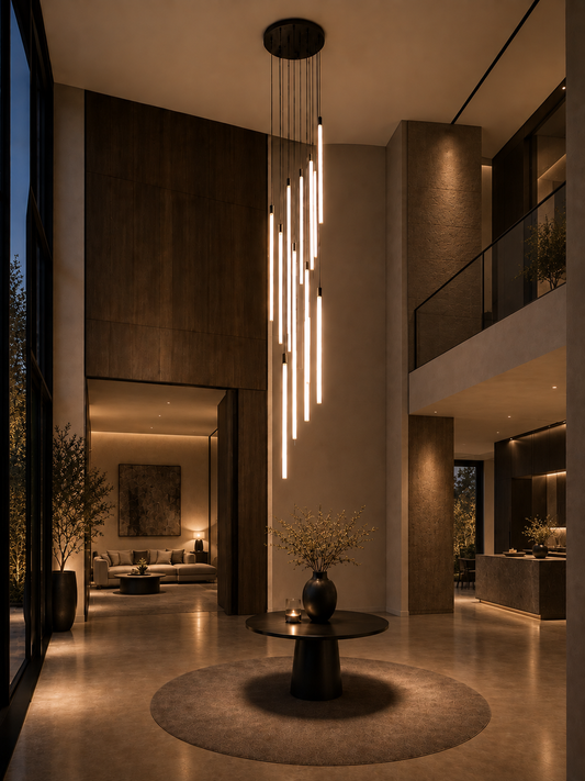 Grand Lustre - ÉCLAIR LUSTRE - IP20 - Sur mesure