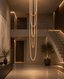 Grand Lustre - ÉCLIPSE LUSTRE - IP20 - Sur mesure