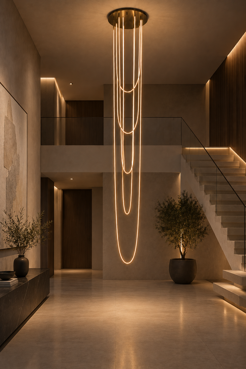 Grand Lustre - ÉCLIPSE LUSTRE - IP20 - Sur mesure