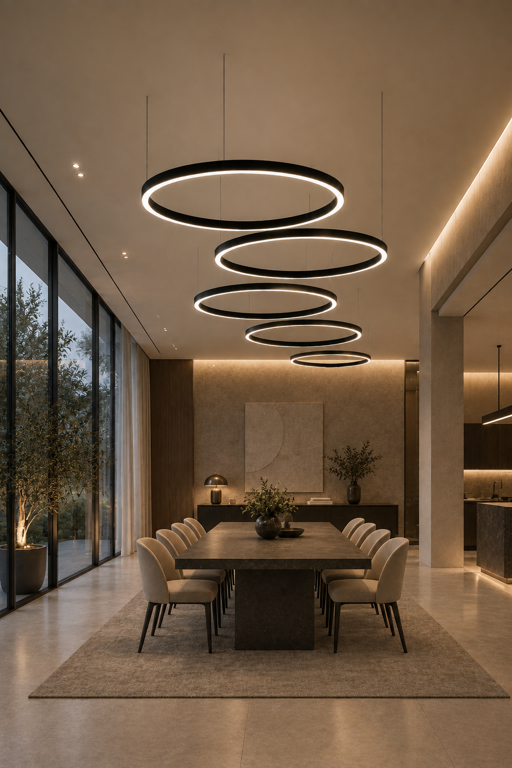 Grand Lustre - ORBIS LUSTRE - IP20 - Sur mesure