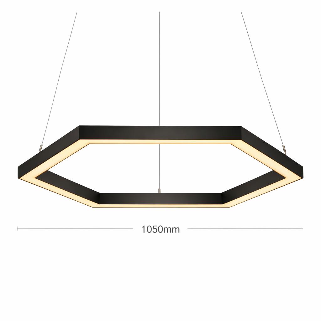 Suspension HEXAGONALE LED – Collection HEXA 4060