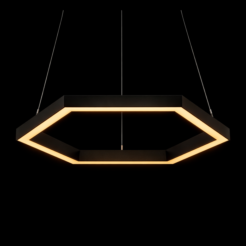 Suspension HEXAGONALE LED – Collection HEXA 4060