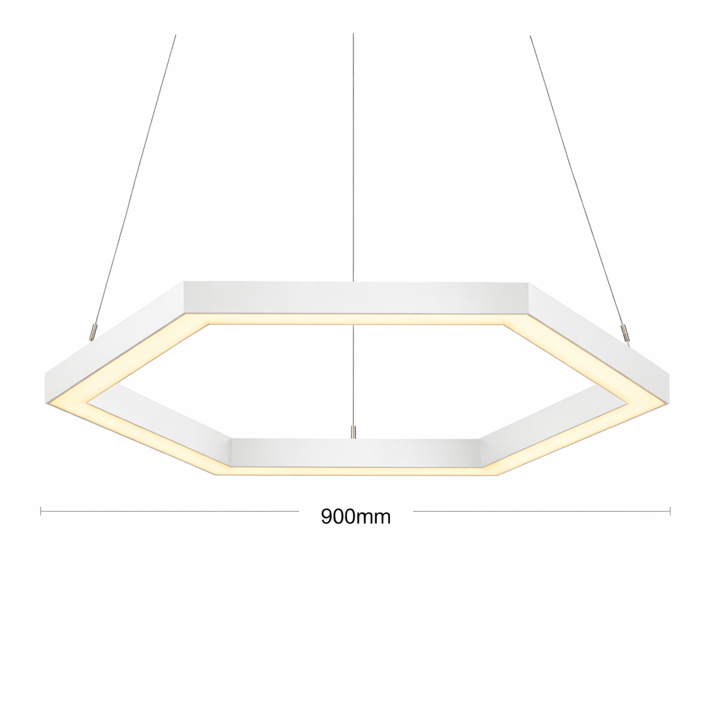 Suspension HEXAGONALE LED – Collection HEXA 4060