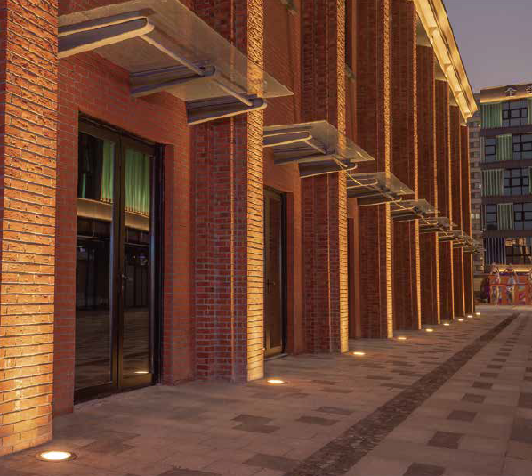 Spot au sol encastré LED extérieur NARA –280 Haute Puissance Architecturale IP67