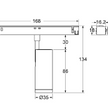 Spot sur rail REVO PMA1035 Zoomable – Polyvalence, précision et design moderne pour TRACK Systems