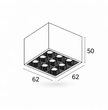 Spot apparent POLY 214 – Plafonnier LED architectural 11W – Blanc