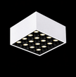 Spot apparent POLY 215 –16W | Plafonnier LED architectural 16W – Blanc