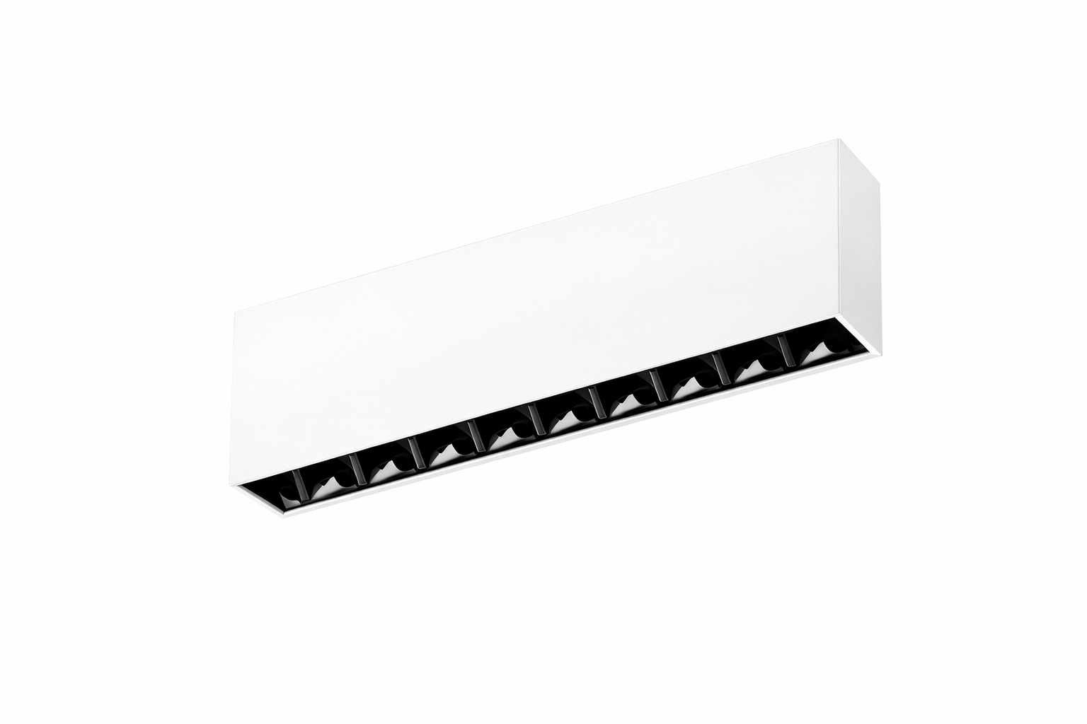 Spot apparent POLY 218 –22W | Plafonnier LED architectural 22W – Blanc