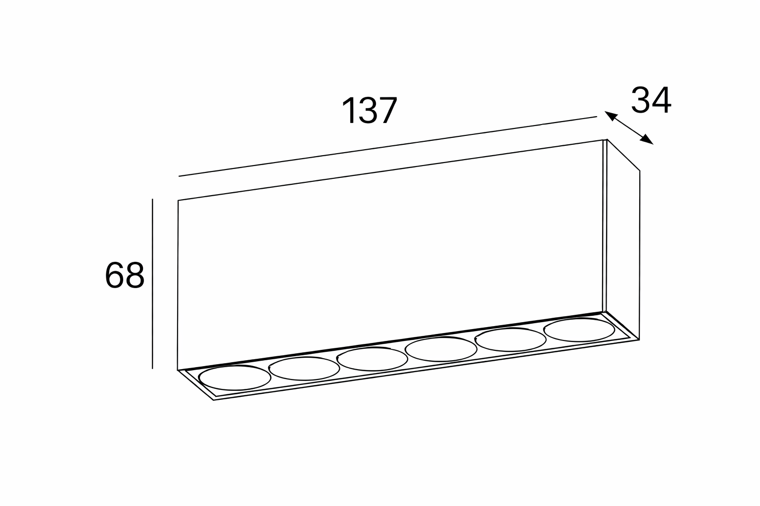 Spot Apparent POLY 221 –13W | Performance, Élégance & Précision